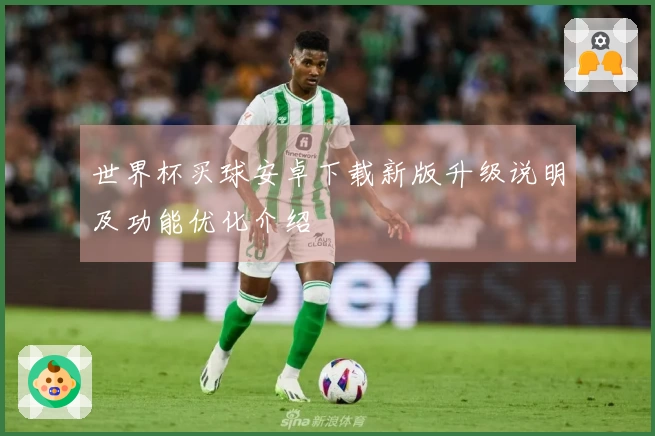 世界杯买球安卓下载新版升级说明及功能优化介绍