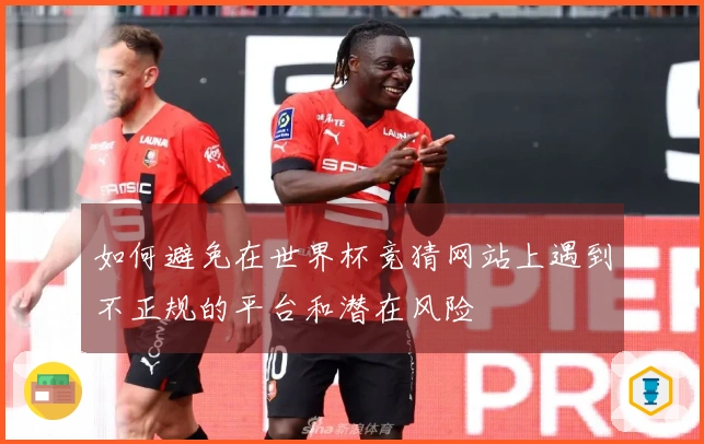 如何避免在世界杯竞猜网站上遇到不正规的平台和潜在风险