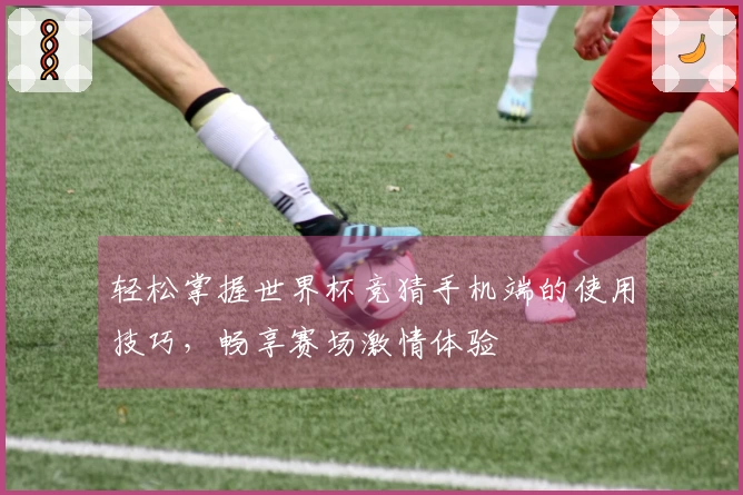 轻松掌握世界杯竞猜手机端的使用技巧，畅享赛场激情体验